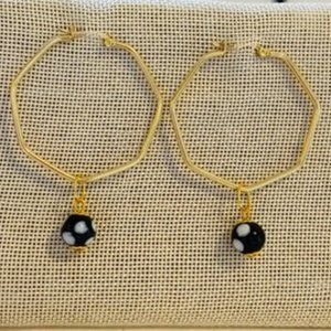 Gold Plated Contadiodjo earrings made by EvileyebyMaria